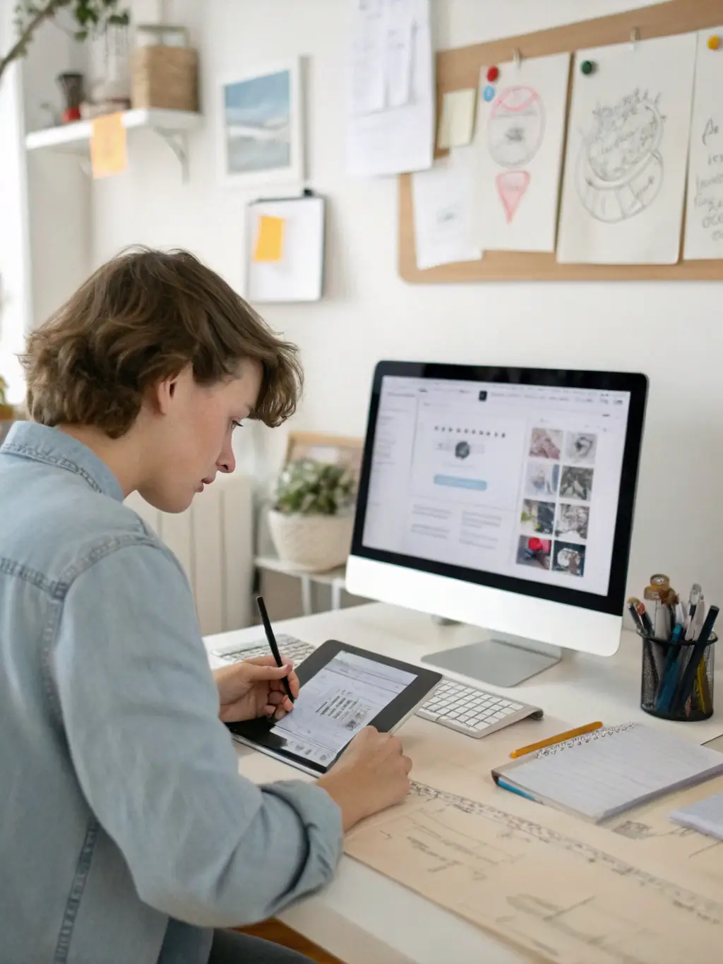 A screenshot of the Graphic Pros online design tool showing a user uploading their own logo to create a custom sticker, emphasizing the ease of incorporating personal branding.