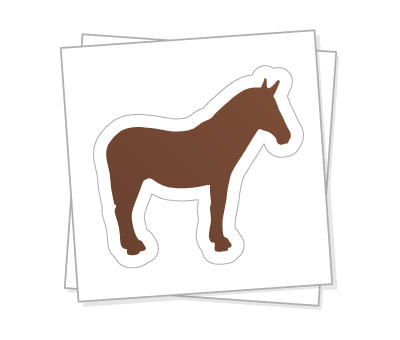 Custom kiss cut stickers