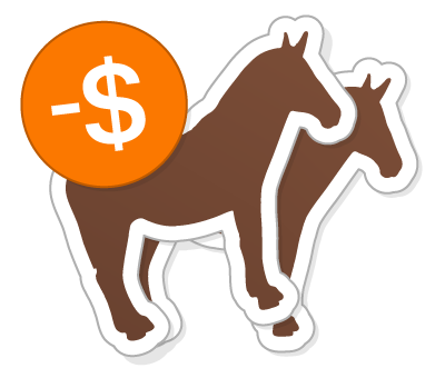 Custom economy stickers